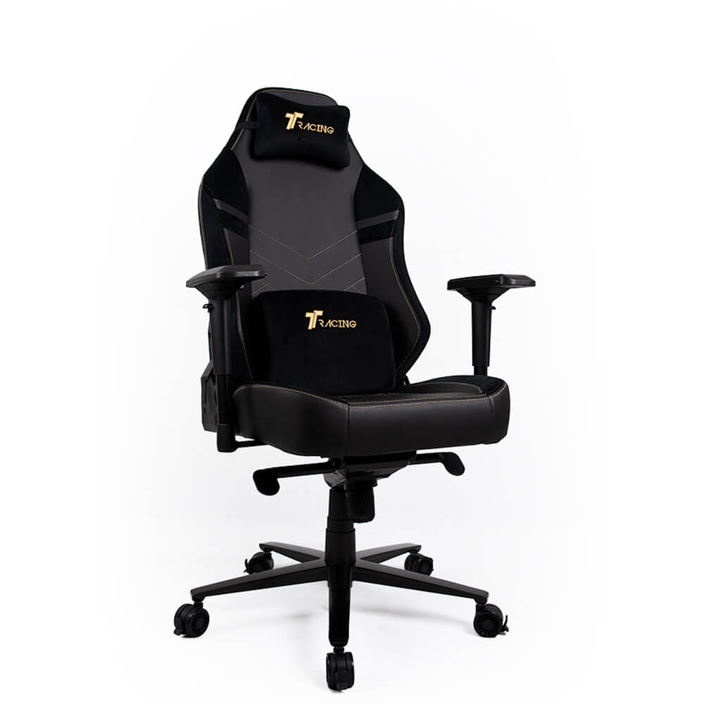 เก้าอี้เกมมิ่ง TTRacing Maxx หนัง PU สี Royal Black